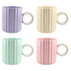Takk lucy šolja keramička pastel miks ( 705091 )