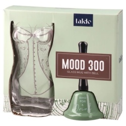 Takk mood 300 staklena čaša sa zvonom korset ( 705017 )