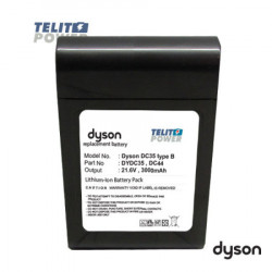 TelitPower baterija Li-Ion 21.6V 3000mAh za DYSON DC35 TIP B usisivače ( P-4143 ) - Img 4