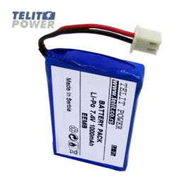 TelitPower baterija Li-Po 7.4V 1000mAh za WS6933 Satlink Total TV Tragač signala ( P-1544 ) - Img 6