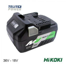 TelitPower Hikoki Li-Ion 36V-2.5Ah / 18V - 5.0Ah BSL36A18 multi volt baterija ( P-2094 ) - Img 1