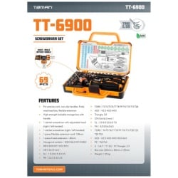 Toman TT-6900 Set alata, profesionalni komplet, 69 kom -3