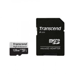 Transcend 128GB microSD w/ adapter U1, high endurance microSDXC 350V, read/write 95/45 MB/s memorijska kartica ( TS128GUSD350V )  - Img 2
