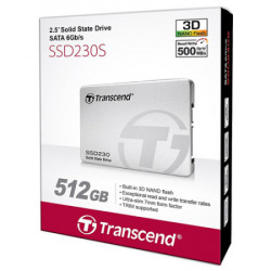 Transcend 2.5" 512GB SSD, 230S Series, SATA III ( TS512GSSD230S ) - Img 2