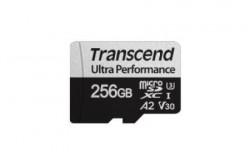 Transcend 256GB microSD w/ adapter UHS-I U3 A2 Ultra Performance, Read/Write up to 160/125 MB/s ( TS256GUSD340S )  - Img 2