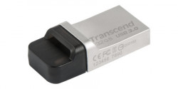 Transcend USB 32 GB JetFlash 880S, USB3.0, Micro-USB, OTG, Ultra slim, Silver ( TS32GJF880S ) - Img 3