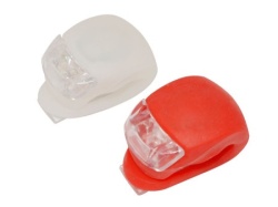 Treptač silikonski set (prednji/zadnji) 2 led ( 190108 )