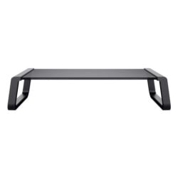 Trust monta glass monitor stand Crni (25271)-2