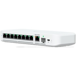 Ubiquiti USW-Flex-2.5G-8-EU 8-port 2.5 GbE ports, 10 GbE PoE+ input port for power / SFP+ port combo switch ( USW-FLEX-2.5G-8-EU )