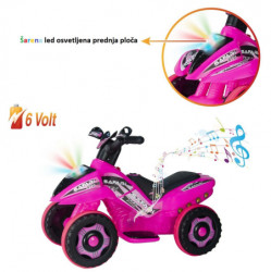 Uj toys motor 2u1 Safari 6V pink ( 309031 ) - Img 4