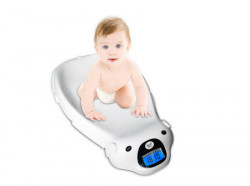 Vaga za bebe CB 551 20kg/10g, veliki osvetljeni displej, opciono muzika za vreme merenja, prostirka i santimetar za merenje bebe ( CB551 ) - Img 2