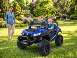 Veliki Dečiji Dvosed UTV Off-Road Beast 4×4 – Plavi (SM-26204B)