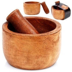 Vilde 259691 - Drveni avan sa tučkom , 10x6,5cm