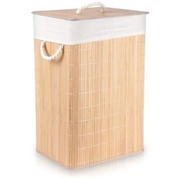 Vilde 569693 - Korpa za ves 70L , bambus