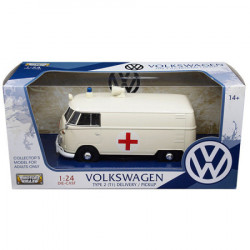 Volkswagen DelivaryVan Ambulance - metalni auto 1:24 ( 25/79565 ) - Img 3