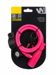 Wag 1000 mm/8 mm brava spiralna sa nosačem roze ( 588002930-roz )