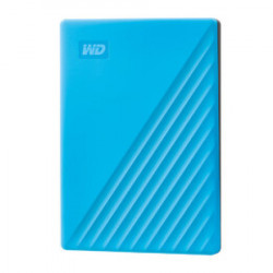 WD external HDD 4TB, USB3.2 Gen 1 My Passport, Sky Blue ( WDBPKJ0040BBL-WESN ) - Img 1