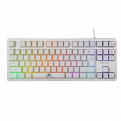 White Shark Baracuda BGK 01114 Krill White Keyboard US - Img 1