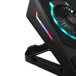 White Shark GCP 10 ICE SHADOW / 2 vent. RGB  Cooling Pad-3