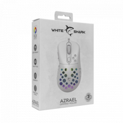 White Shark GM 5013 Azrael Mouse White - Img 2