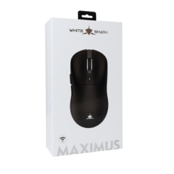White Shark Premium GM 9010 Maximus  Black Mouse-2