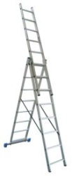 Womax merdevine aluminijumske 3x10 ( 76400631 )-1