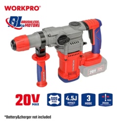 Workpro wp390306 Aku. čekić-bušilica SDS+ (bez četkica), 20V ( WP390306 )
