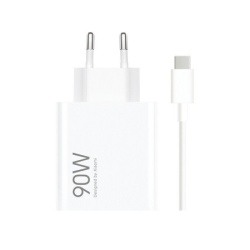 Xiaomi punjač HyperCharge 90W Type A + kabl Type C bela ( 70328 )
