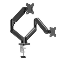 Xstand 168488 dual 10-30 Premium Desk mount 2x10-30/od 2-10 kg,Rotacija:360,Tilt +90 45/ VESA100x100/gas