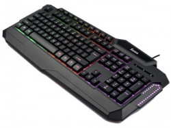 Xwave tastatura gejmerska multimedijalna sa RGB pozadinskim osvetljenjem crna,USA slova ( XL 02 ) - Img 2