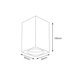 Yuyao Spot lampa 1xGU10   ( E200821 )-2