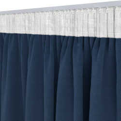 Zavesa austra 1x140x300 baršun plava ( 5081538 ) - Img 2
