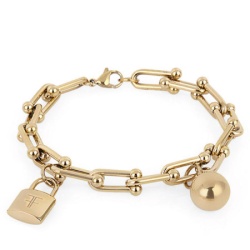 Ženska freelook zlatna narukvica od hirurškog Čelika ( frj.3.3020.3 )