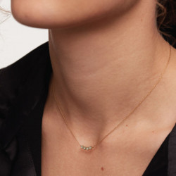 Ženska pd paola blue tide zlatna ogrlica sa pozlatom 18k ( co01-367-u ) - Img 2