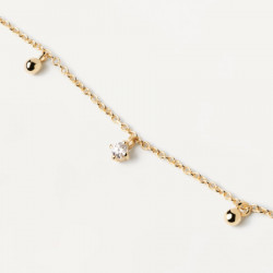 Ženska pd paola love triangle zlatna ogrlica sa pozlatom 18k ( co01-491-u ) - Img 2