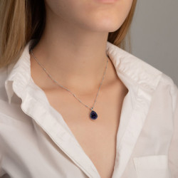 Ženska Victoria Cruz essential m tanzanite ogrlica sa swarovski ljubičastim kristalom ( a2090-12g ) - Img 2