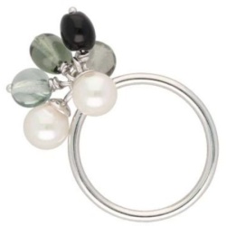 Ženski majorica algaida biserni prsten 6 mm ( 16696.01.2.r15 000.1 )