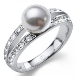 Ženski oliver weber pearl play crystal prsten sa swarovski perlom l ( 41156l )