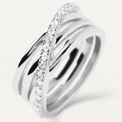 Ženski pd paola cruise srebrni prsten sa belim cirkonima ( an02-905-12 ) - Img 2