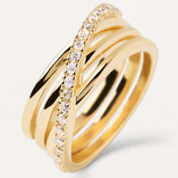 Ženski pd paola cruise zlatni prsten sa pozlatom 18k ( an01-905-14 ) - Img 2