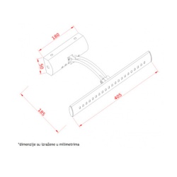 Zidna LED lampa 5W   ( E200916 )-2