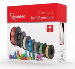 3DP-PLA1.75-01-TR PLA Filament za 3D stampac 1,75mm kotur 1KG TRANSPARENT - Img 2