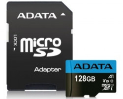 A-Data UHS-I MicroSDXC 128GB class 10 + adapter AUSDX128GUICL10A1-RA1 - Img 3