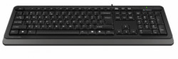 A4Tech grey fstyler sleek multimedia comfort tastatura, FN funkcije, vodootp. YU-LAYOUT, USB A4-FK10 - Img 1