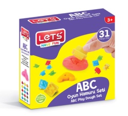 Abc set za igru sa 25 modle -slova , 8 boja 7-l9105 ( 67082 )