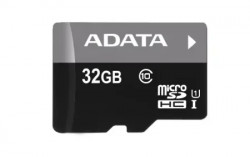 AData micro SD card 32GB + SD adapter AUSDH32GUICL10-RA1 class 10 - Img 1