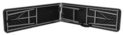 Alberg Klupa na sklapanje 180x30x40cm metalnom konstrukcijom u crnoj boji ( AL-KL180-BK ) - Img 5