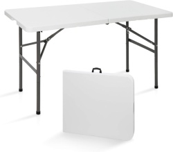 Alberg Sklopivi sto 122x61x74 cm sa metalnom konstrukcijom ( AL-ST120 ) - Img 5