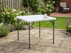 Alberg Sklopivi sto 86x86x74cm sa metalnom konstrukcijom ( AL-ST086 )