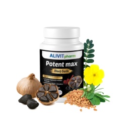 Alivit pharm - black garlic potent max (90 kapsula) ( 23347 )